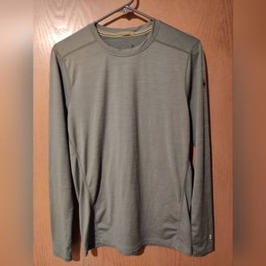 Smartwool Long Sleeve base layer - Men's S - Olive Green
